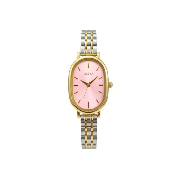 Oliya 2015 Ladies Watch - Silver Gold Pink Oliya 2015 Ladies Watch - Silver Gold Pink | Rovelle