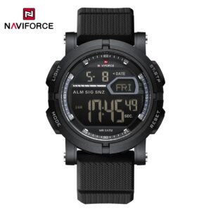 Naviforce 7139 T For Men - Black Gray | Rovelle
