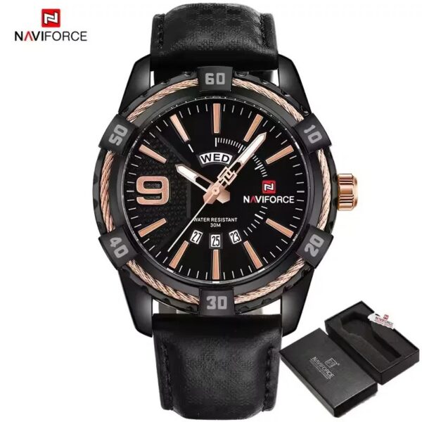 Naviforce 9117 L - Black Gold Naviforce 9117 L - Black Gold | Rovelle