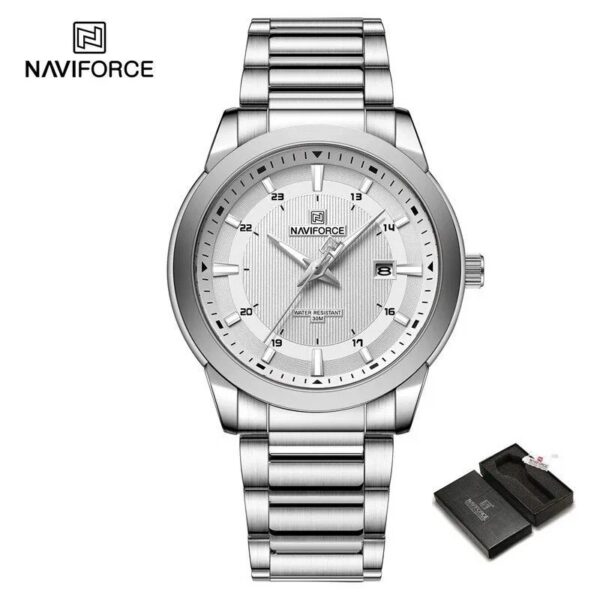 Naviforce 8029 - Silver | Rovelle