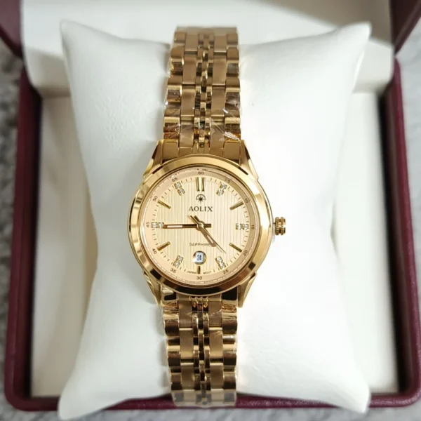 Aolix 9165 CH For Women Watch - Gold Aolix 9165 CH For Women Watch - Gold | Rovelle