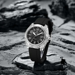 NAVIFORCE 6119 T For Men - Silver Black | Rovelle
