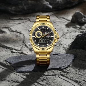 Naviforce 9262 CH - Gold Black | Rovelle