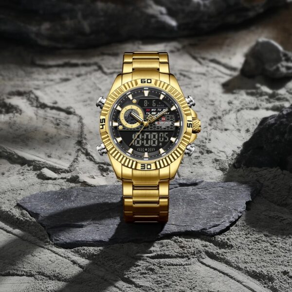 Naviforce 9262 CH - Gold Black | Rovelle