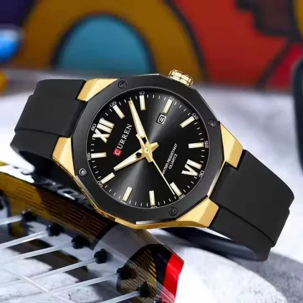 Curren 8465 For Men - Black Gold Curren 8465 For Men - Black Gold | Rovelle