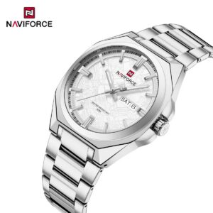 Naviforce 9273 Men's Watch - Silver | Rovelle