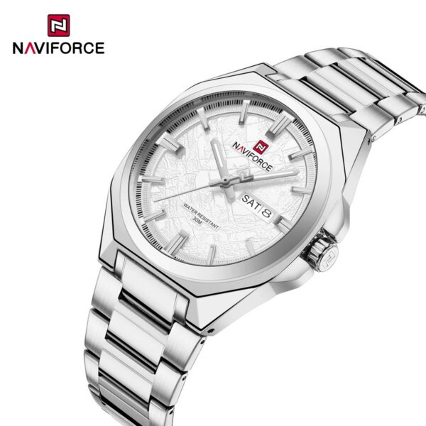 Naviforce 9273 Men's Watch - Silver | Rovelle