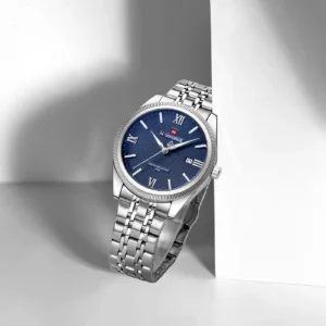 Naviforce - 9282 Silver Blue For Men | Rovelle