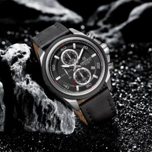 Naviforce 8075 For Men - Silver Black | Rovelle