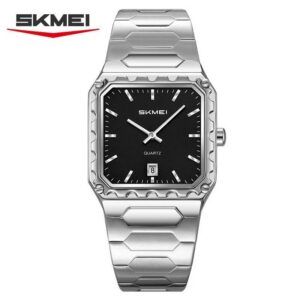 Skmei 9383 CH For Men - Silver Black | Rovelle