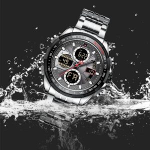 Naviforce 9197 CH - Silver Black | Rovelle