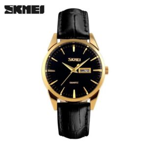 Skmei 9073 L Women Watch - Black Gold | Rovelle