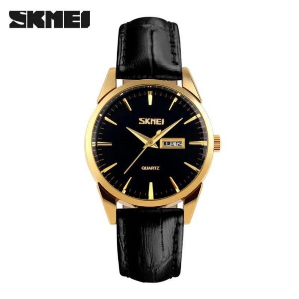 Skmei 9073 L Women Watch - Black Gold Skmei 9073 L Women Watch - Black Gold | Rovelle