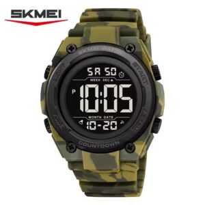 Skmei 2713 Silicone strap Men - Army Green | Rovelle