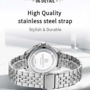 Naviforce 5067 For Women - Silver | Rovelle