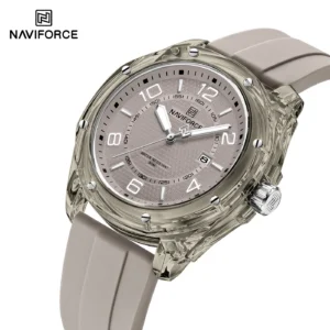 NAVIFORCE 6119 T For Men - Gray White | Rovelle