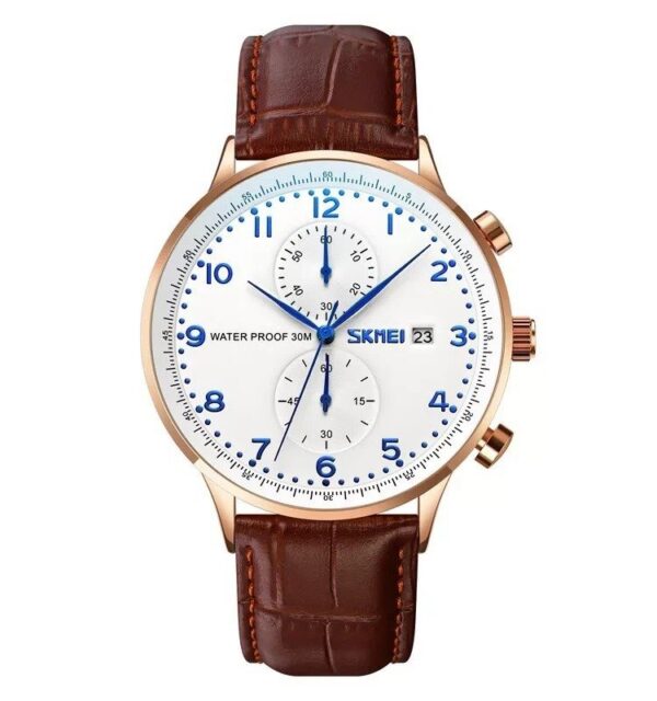 Skmei 9301 L - Brown White Blue Skmei 9301 L - Brown White Blue | Rovelle