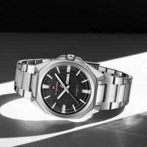 Naviforce 9273 Men's Watch - Silver Black | Rovelle