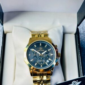 Soloni 3008 For Men - Gold Black With Premium Box | Rovelle