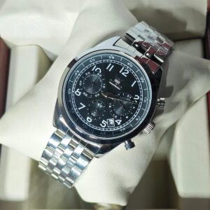 Olevs 2981 CH For Men - Silver Black | Rovelle
