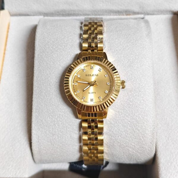 Soloni 1039 For Women - Gold With Premium Box | Rovelle