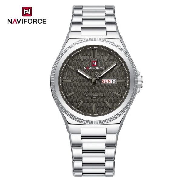 Naviforce 9285 CH For Men - Silver Gray Naviforce 9285 CH For Men - Silver Gray | Rovelle