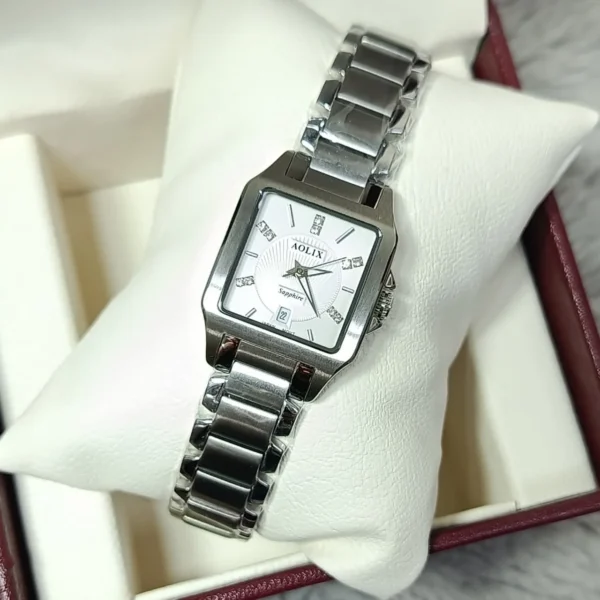 Aolix 9198 Women Watch - Silver | Rovelle