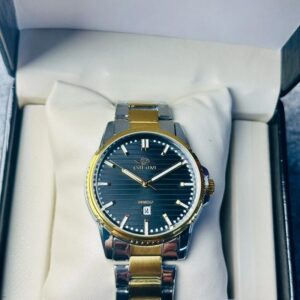Soloni 1020 For Men - Silver Gold Black With Premium Box | Rovelle