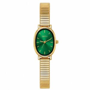 Oliya 2015 Ladies Watch - Gold Green | Rovelle