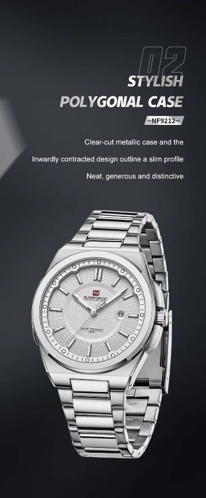 Naviforce 9212 CH - Silver | Rovelle