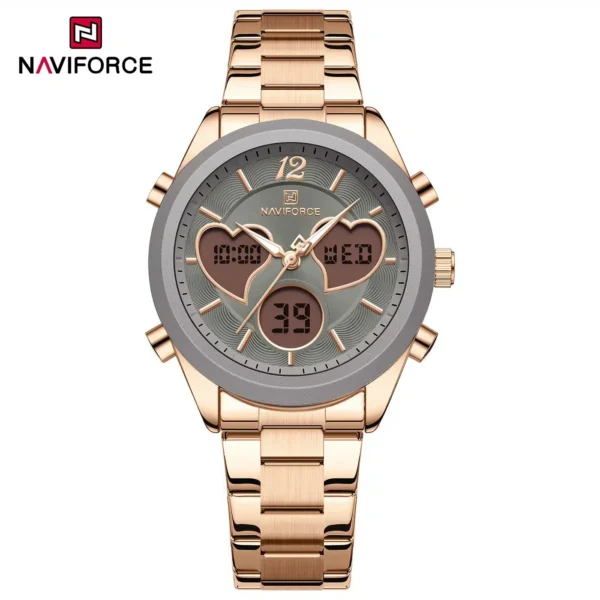 Naviforce 5045 For Women - Rose Gray | Rovelle