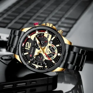 Curren 8395 - Black Gold | Rovelle