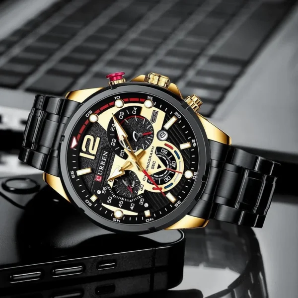 Curren 8395 - Black Gold | Rovelle