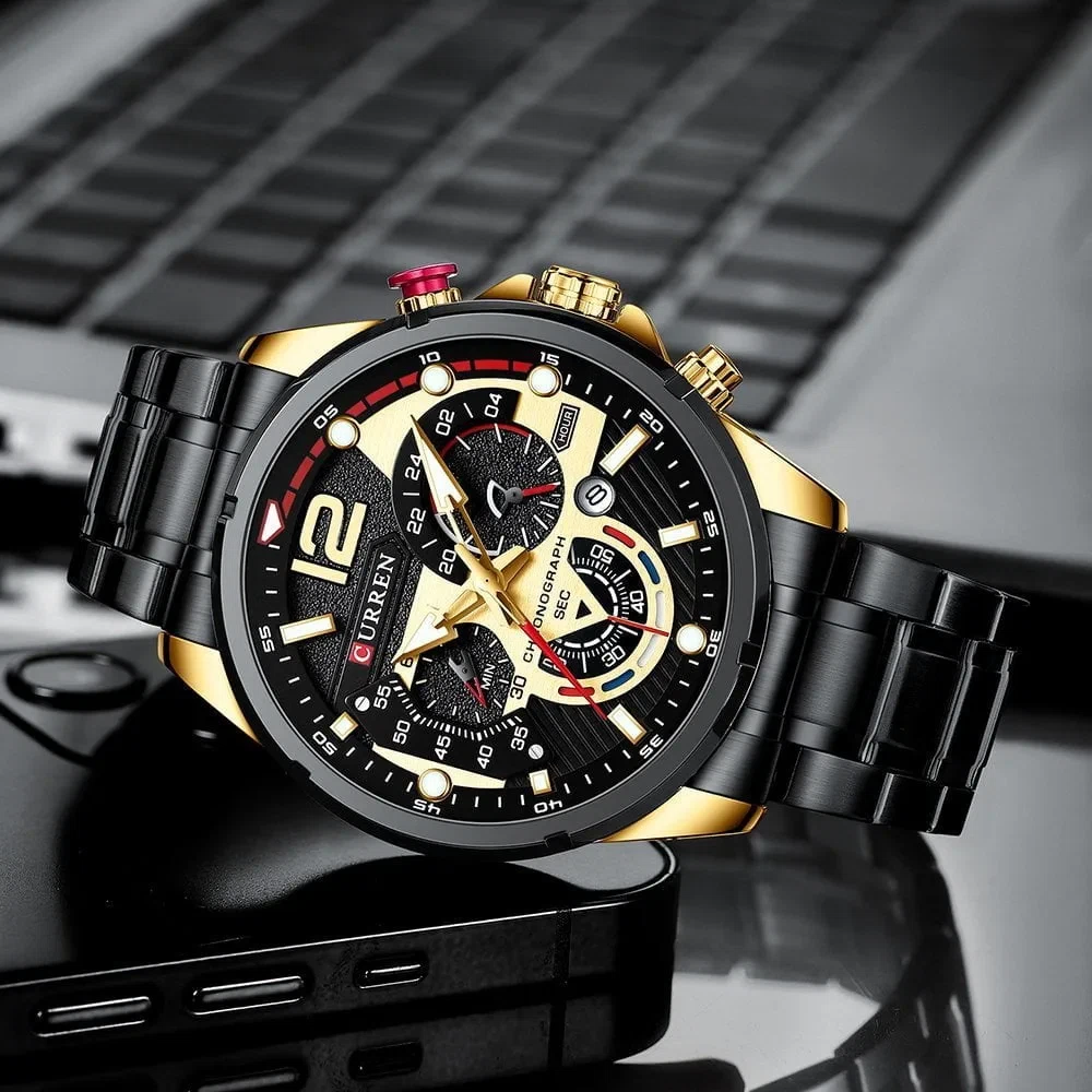 Curren 8395 - Black Gold
