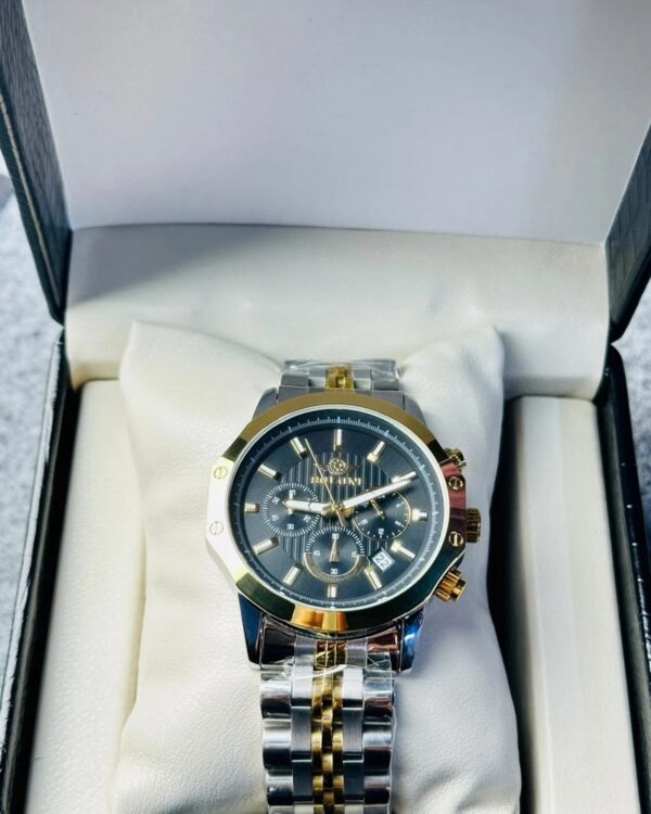 Soloni 3008 For Men - Silver Gold Black With Premium Box Soloni 3008 For Men - Silver Gold Black With Premium Box | Rovelle
