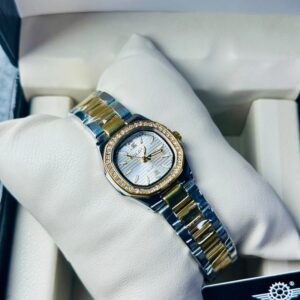 Soloni 1046 For Women - Silver Gold White With Premium Box | Rovelle