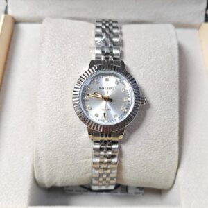 Soloni 1039 For Women - Silver White With Premium Box | Rovelle