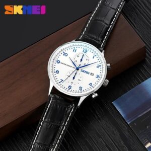 Skmei 9301 L - Black White Blue | Rovelle