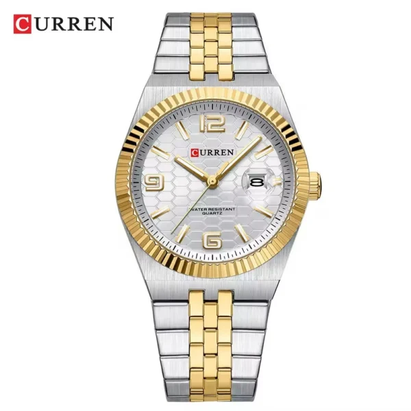 Curren 8498 CH For Women - Silver Gold White Curren 8498 CH For Women - Silver Gold White | Rovelle