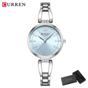 Curren 9092 CH For Women - Silver Sky | Rovelle