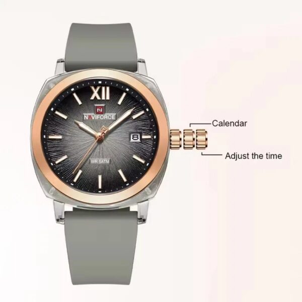 Naviforce 6111 For Women - Gray | Rovelle
