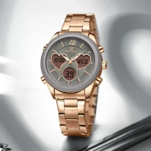 Naviforce 5045 For Women - Rose Gray | Rovelle