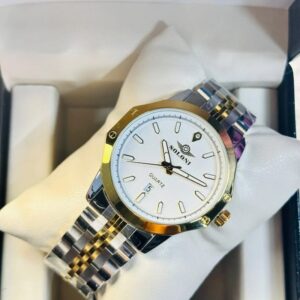 Soloni 1007 For Men - Silver Gold White With Premium Box | Rovelle