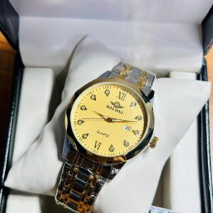 Soloni 1001 For Men - Silver Gold With Premium Box | Rovelle