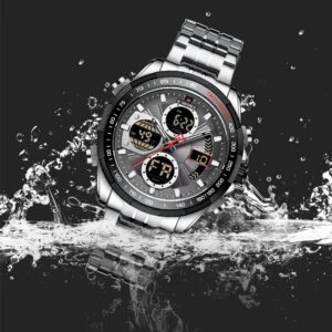Naviforce 9197 CH - Silver Black | Rovelle