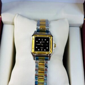 Soloni 1037 For Women -Silver Gold Black With Premium Box | Rovelle