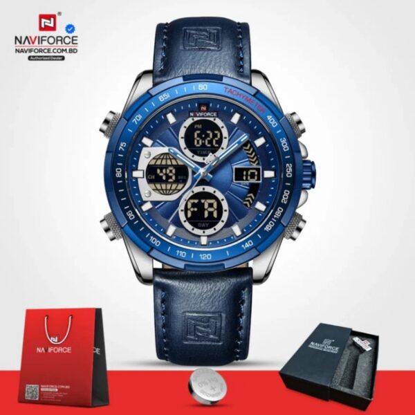 Naviforce 9197 L - Silver Blue | Rovelle