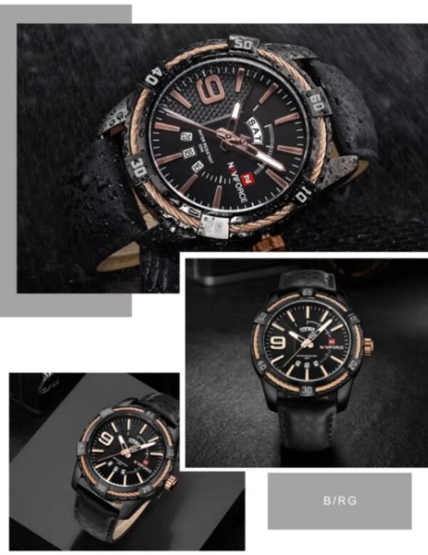 Naviforce 9117 L - Black Gold | Rovelle