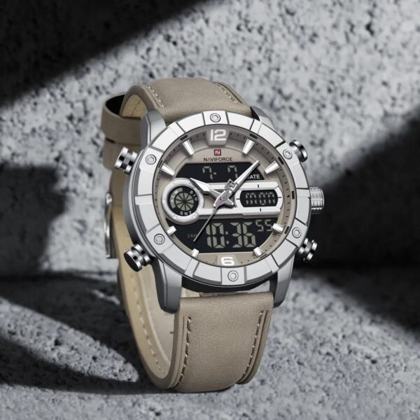 Naviforce 9263 - Silver Gray Naviforce 9263 - Silver Gray | Rovelle