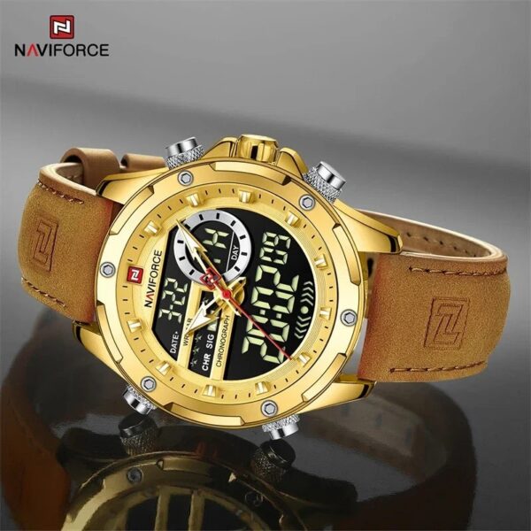 Naviforce 9208 L - Golden | Rovelle